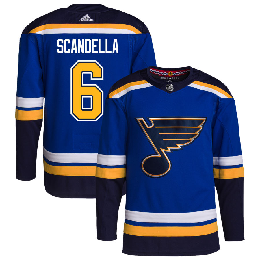 Marco Scandella St. Louis Blues Home Authentic Pro Jersey - Royal