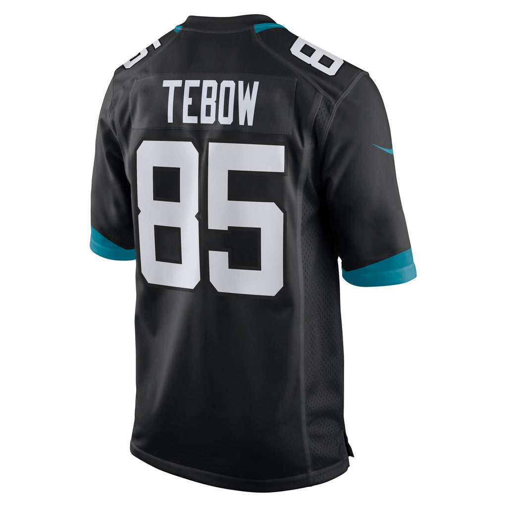 Tim Tebow Jacksonville Jaguars Game Player Jersey - Black