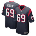 Shaq Mason Houston Texans Game Player Jersey - Navy