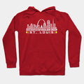 St. Louis Baseball Team All Time Legends, St. Louis City Skyline Hoodie