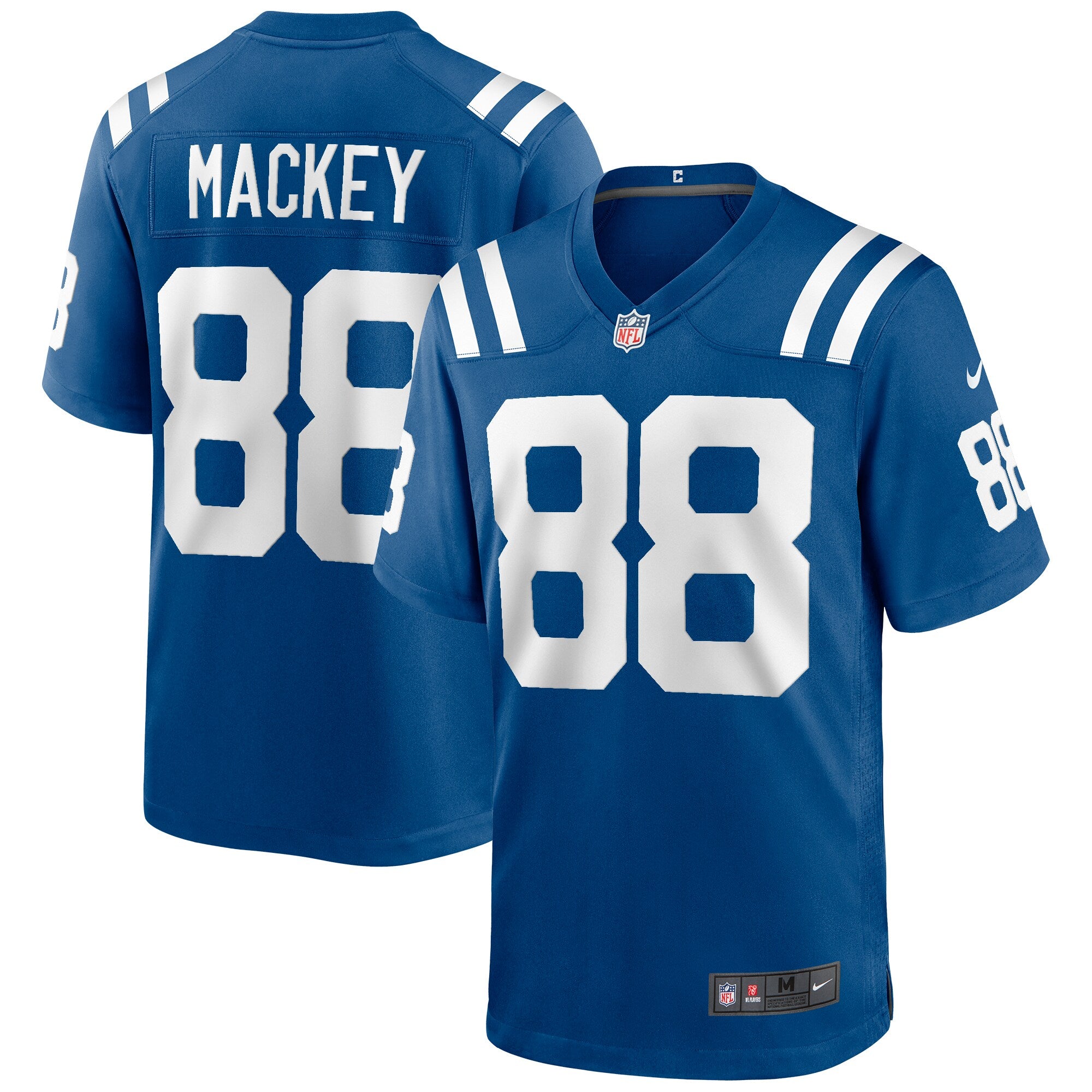 John Mackey Indianapolis Colts Game Retired Player Jersey - Royal