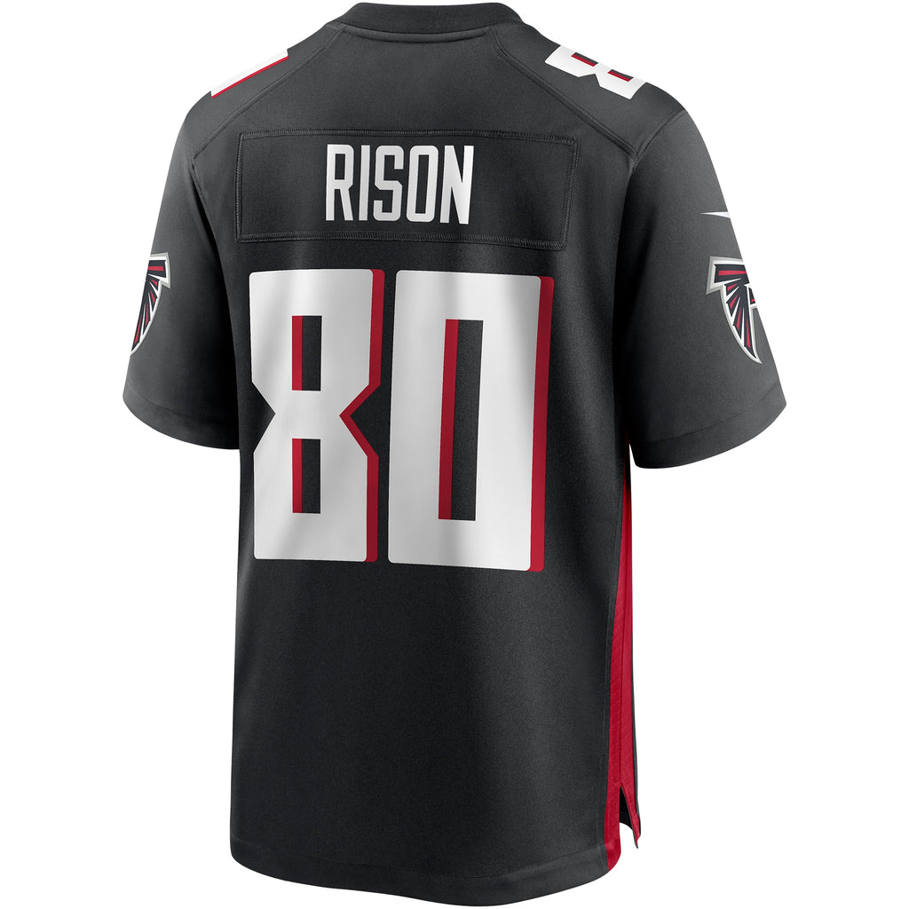 Andre Rison Atlanta Falcons Game Retired Player Jersey - Black