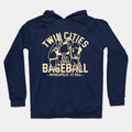 Minnesota Twins Retro 1 By Buck Tee Hoodie