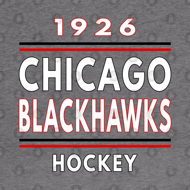 1926 Chicago Blackhawks Hockey Classis Hoodie