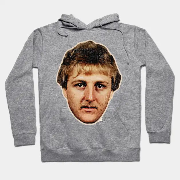 Larry Bird Big Face Hoodie
