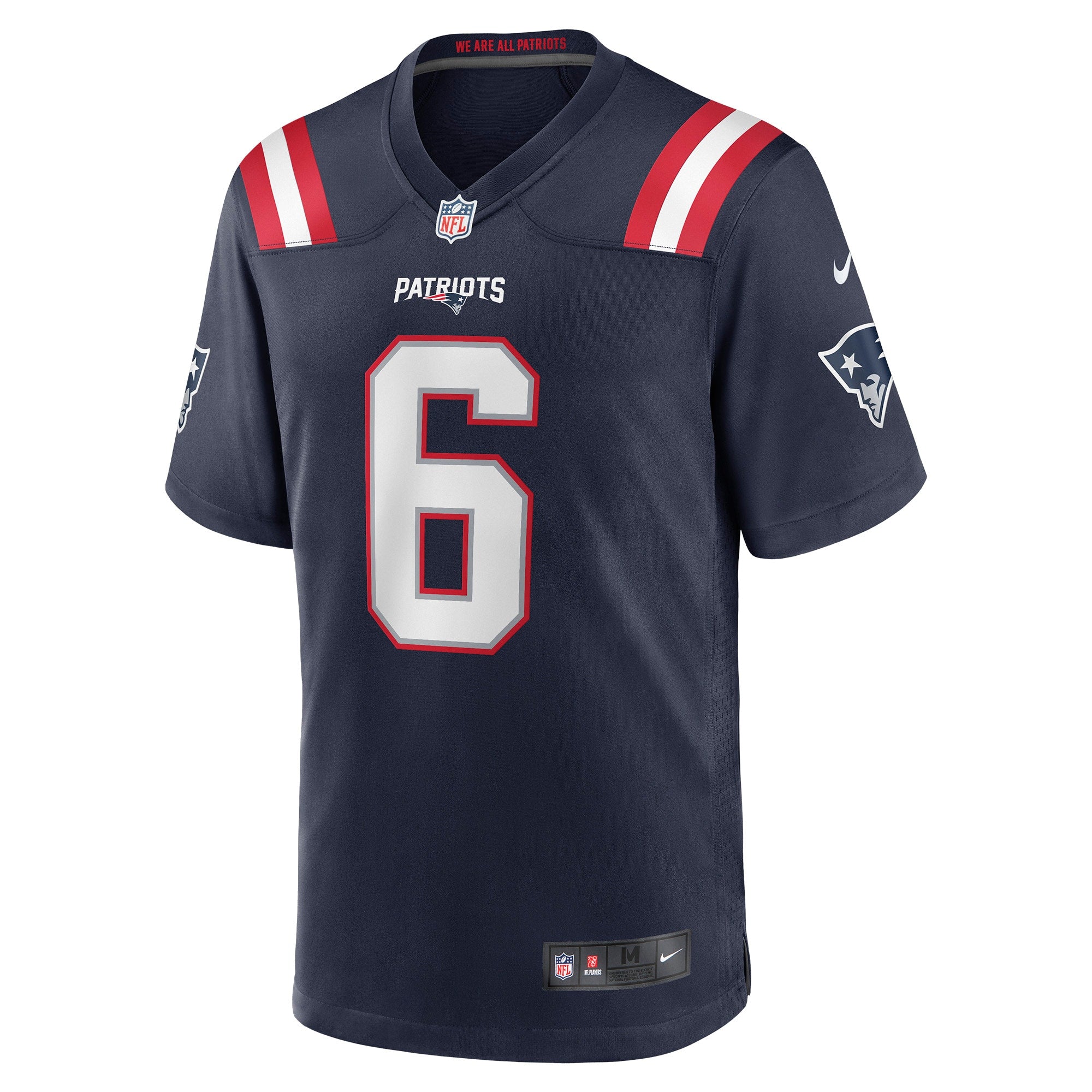 Nick Folk New England Patriots Game Jersey - Navy