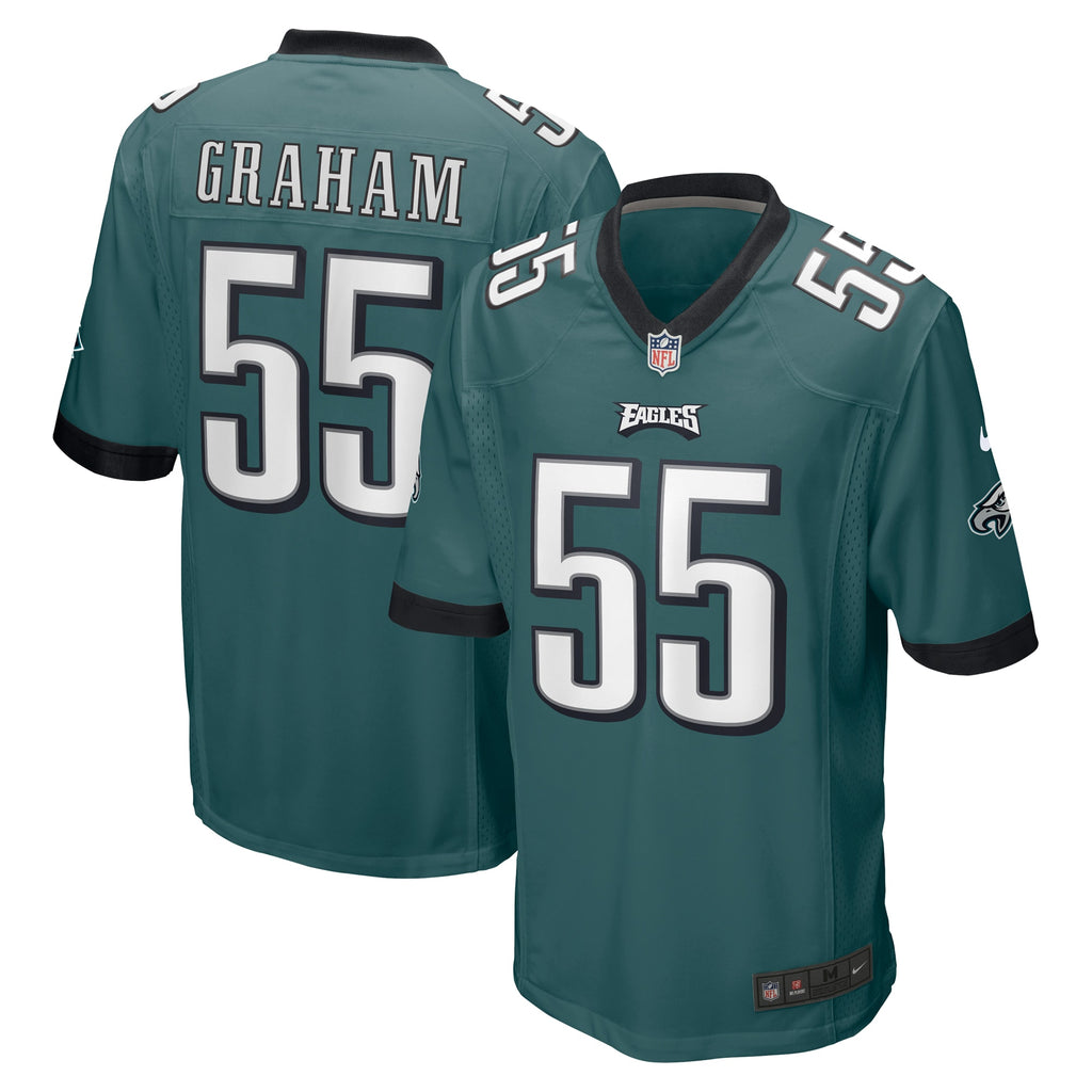 Brandon Graham Philadelphia Eagles Game Jersey - Midnight Green