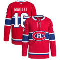 Philippe Maillet Montreal Canadiens Home Primegreen Authentic Pro Jersey - Red