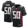 Tae Davis Atlanta Falcons Team Game Jersey - ?Black