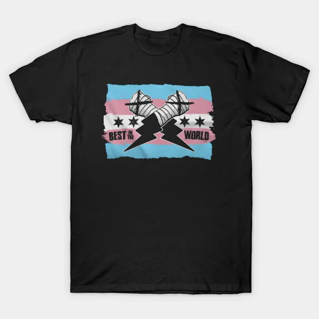 Cm Punk Best In The World Trans Pride T-Shirt