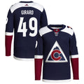 Samuel Girard Colorado Avalanche 2018/19 Alternate Primegreen Authentic Pro Jersey - Navy