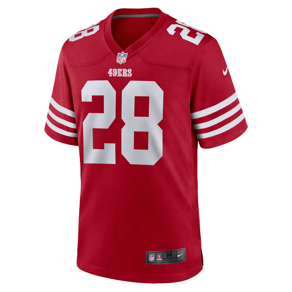 Tevin Coleman San Francisco 49ers Home Game Player Jersey - Scarlet