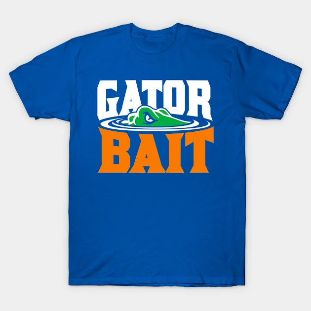 Gator Bait! - On Blue T-Shirt