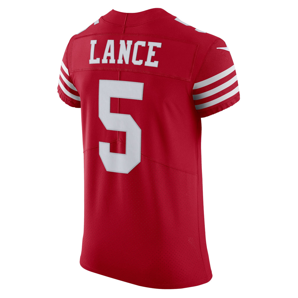 Trey Lance San Francisco 49ers Vapor Elite Jersey - Scarlet