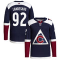 Gabriel Landeskog Colorado Avalanche 2018/19 Alternate Primegreen Authentic Pro Jersey - Navy