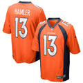 K.J. Hamler Denver Broncos Game Jersey - Orange