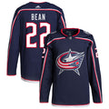 Jake Bean Columbus Blue Jackets Home Primegreen Authentic Pro Jersey - Navy