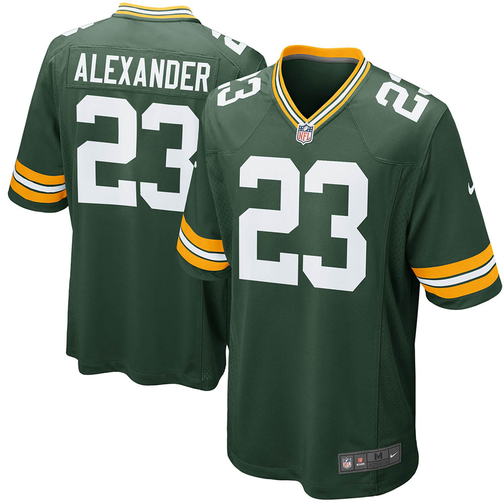 Men's Green Bay Packers Jaire Alexander Game Player Jersey Green