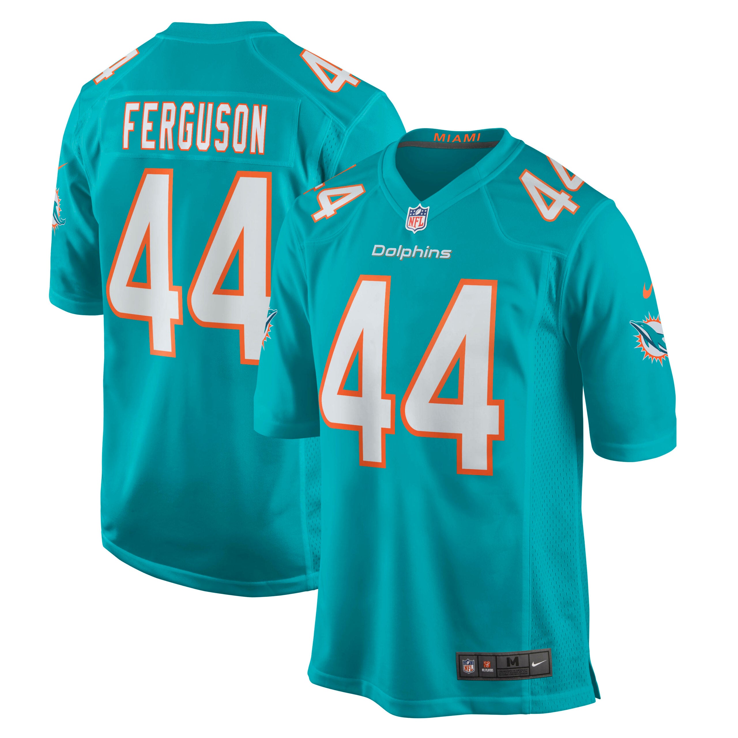 Blake Ferguson Miami Dolphins Game Player Jersey - Aqua