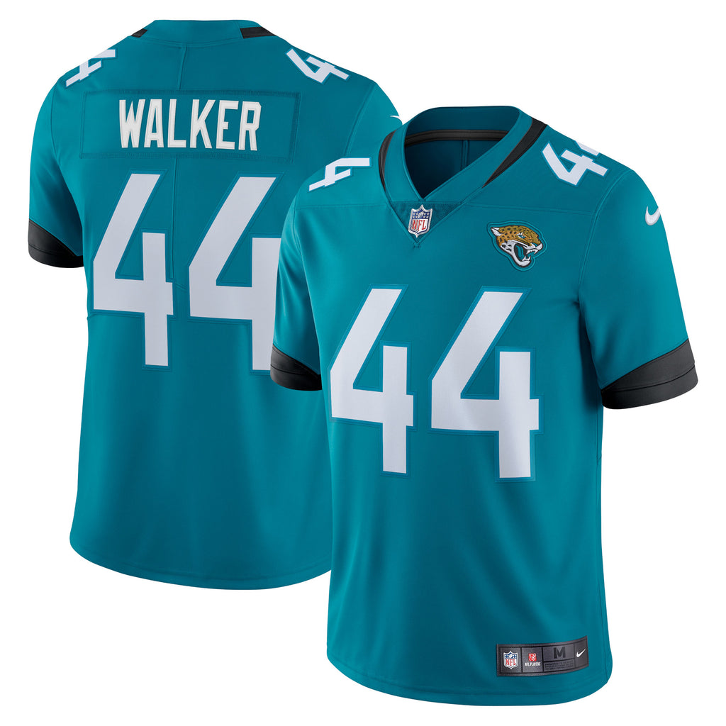 Travon Walker Jacksonville Jaguars Team Logo Vapor Limited Jersey - Teal