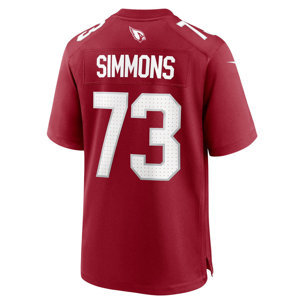 Lachavious Simmons Arizona Cardinals Team Game Jersey - ?Cardinal