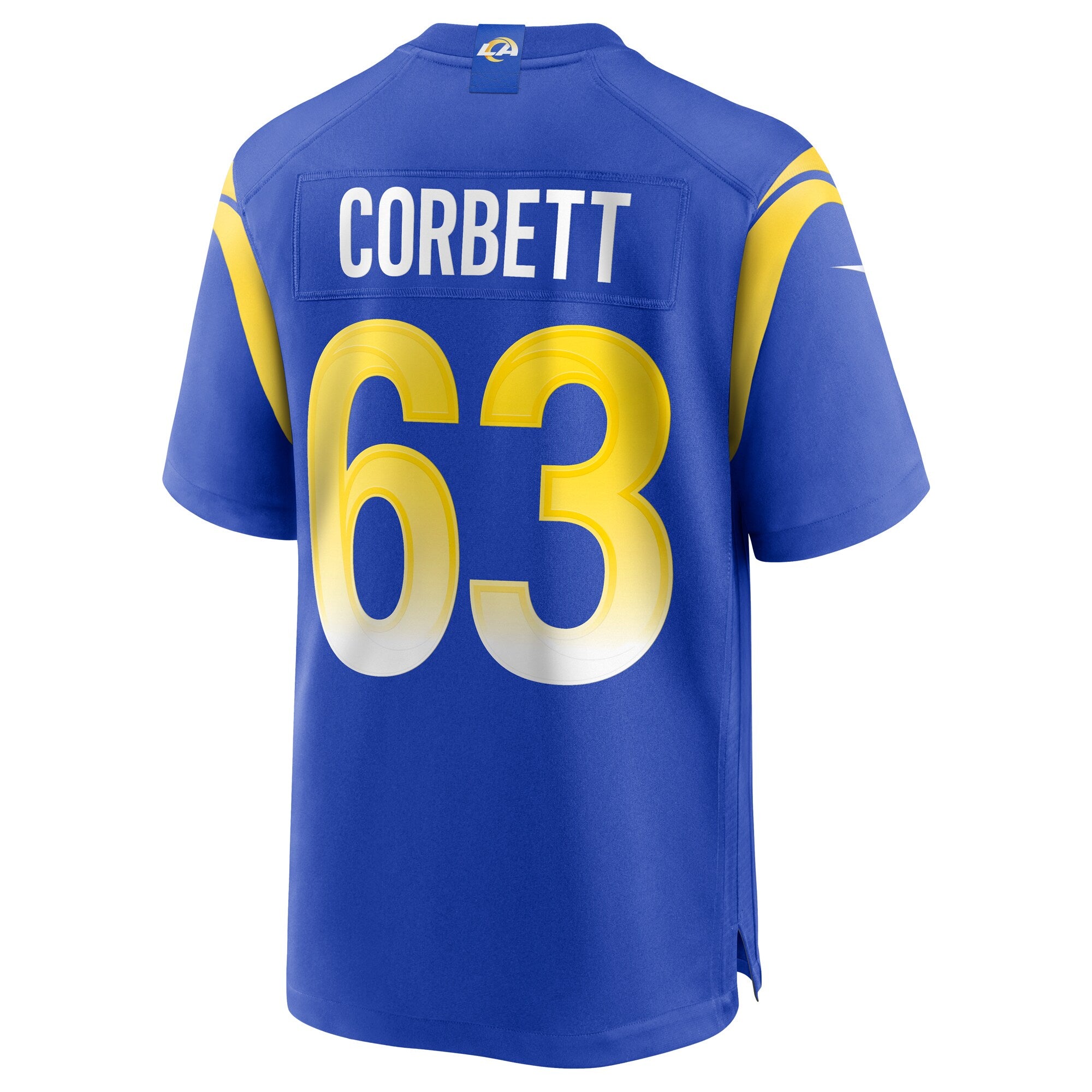 Austin Corbett Los Angeles Rams Game Jersey - Royal