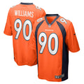 DeShawn Williams Denver Broncos Game Jersey - Orange
