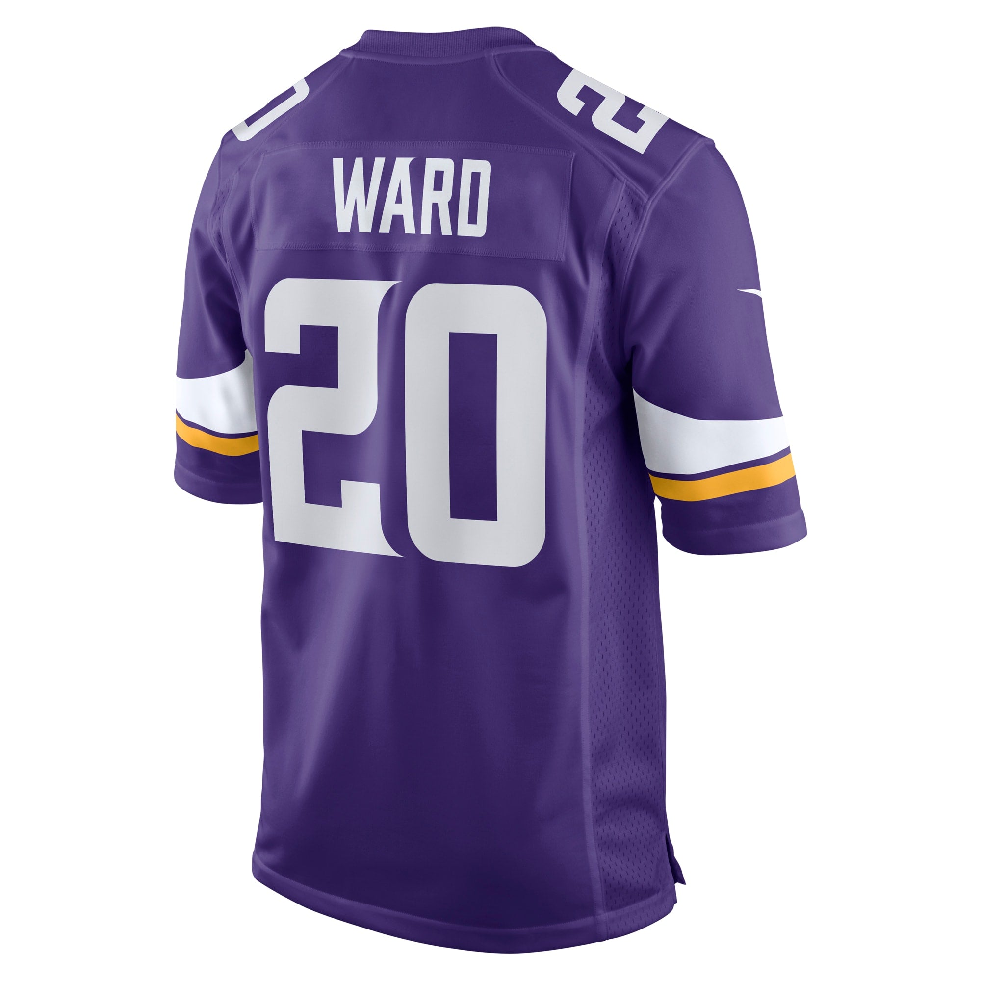 Jay Ward Minnesota Vikings Game Jersey - Purple