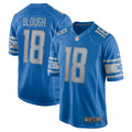 David Blough Detroit Lions Team Game Jersey - ?Blue