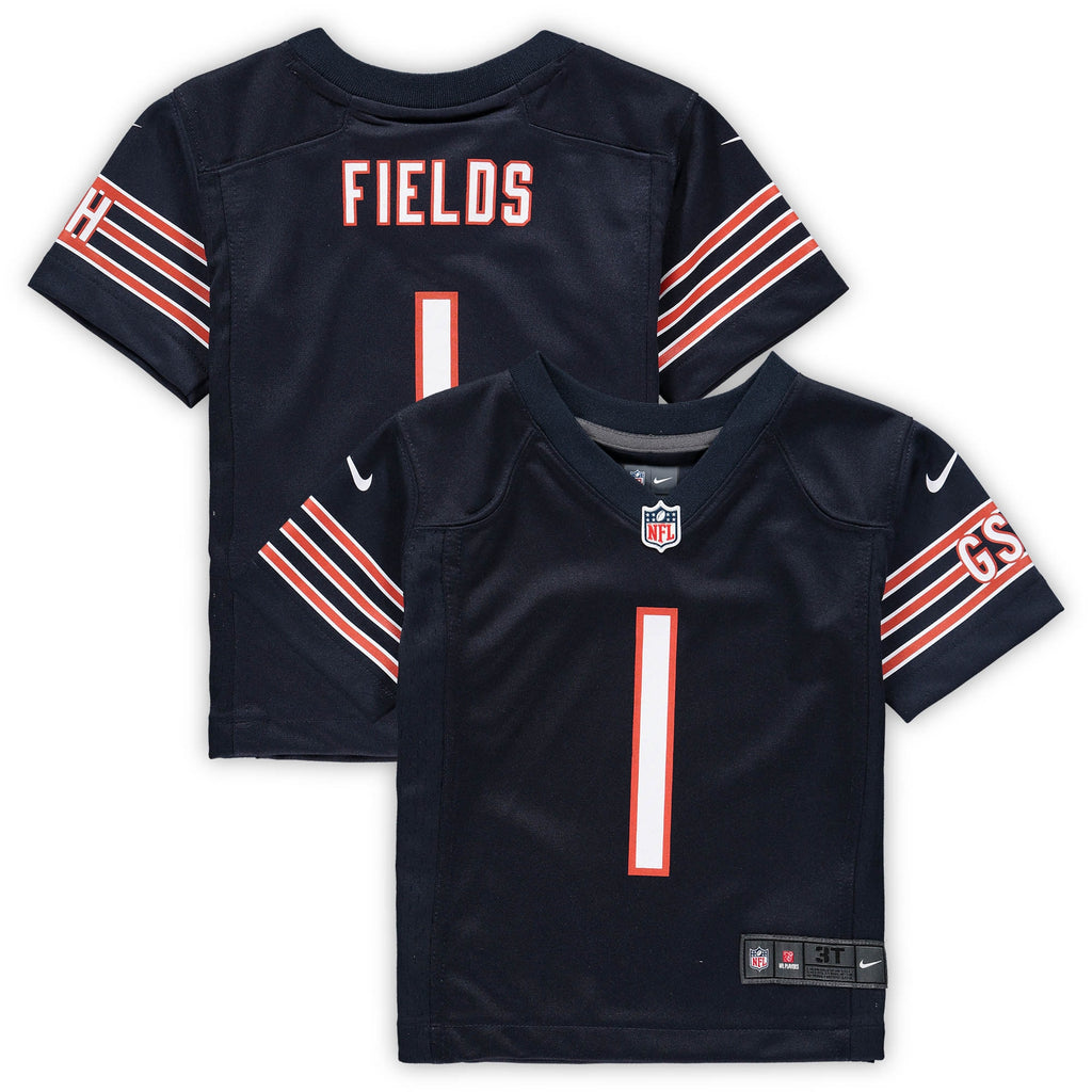 Justin Fields Chicago Bears Toddler Game Jersey - Navy