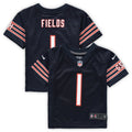 Justin Fields Chicago Bears Toddler Game Jersey - Navy