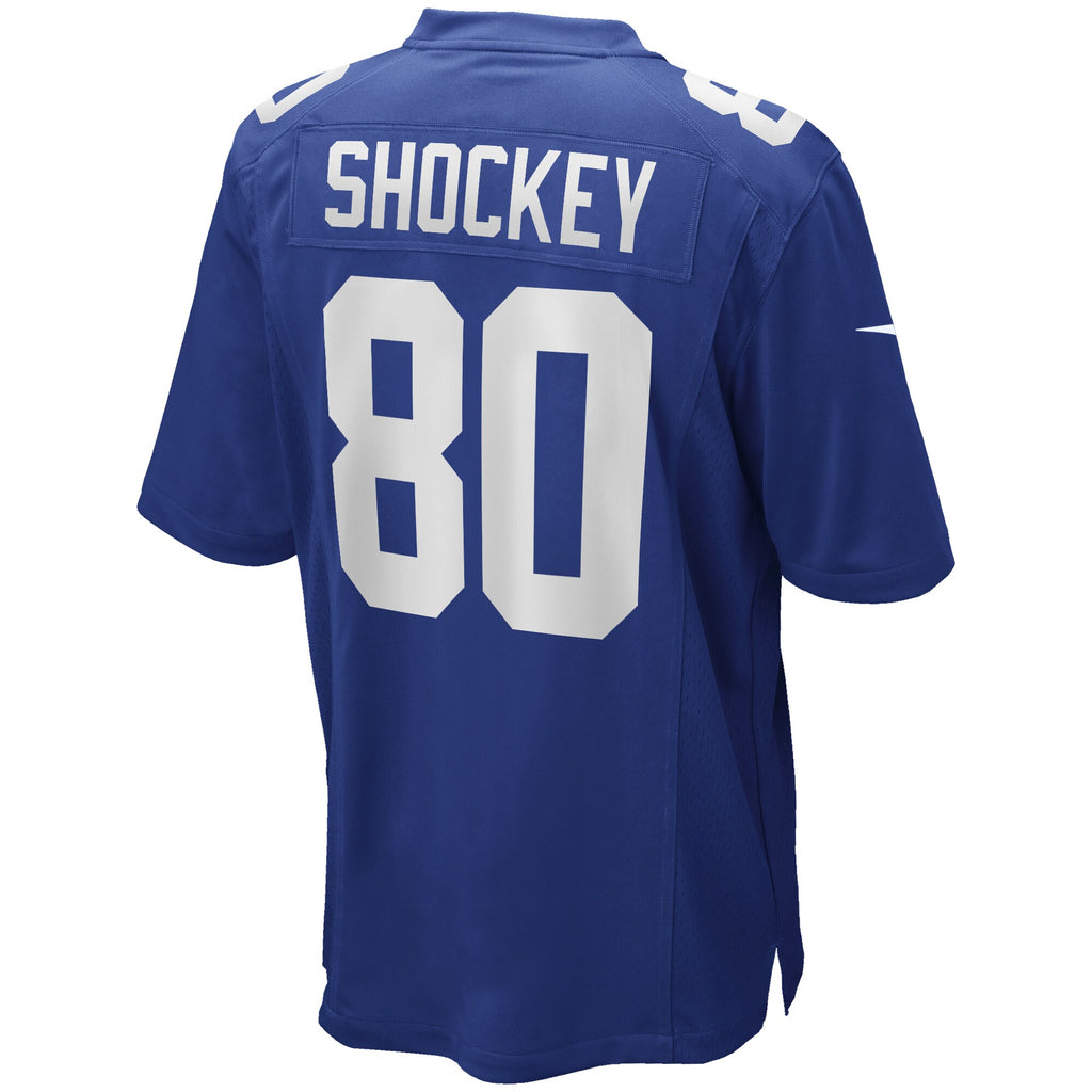 Jeremy Shockey New York Giants Game Retired Player Jersey - Royal