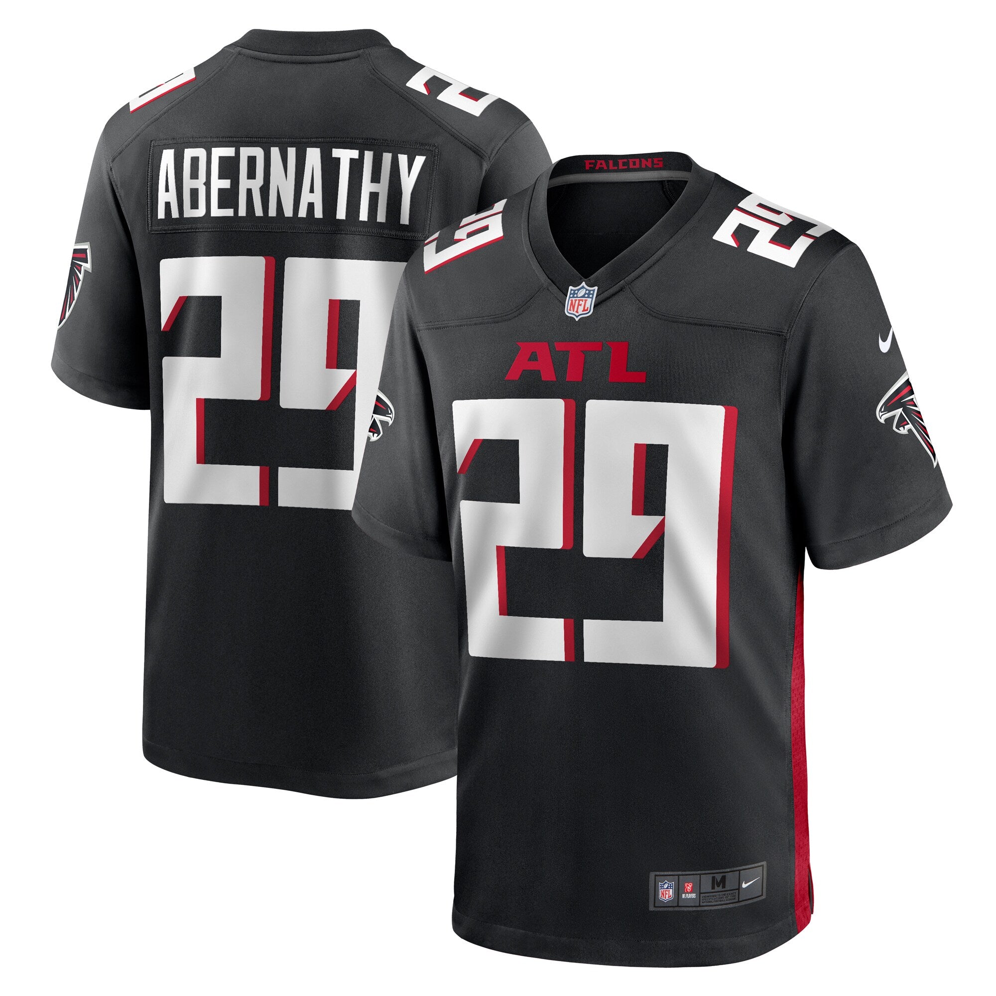 Micah Abernathy Atlanta Falcons Team Game Jersey - ?Black
