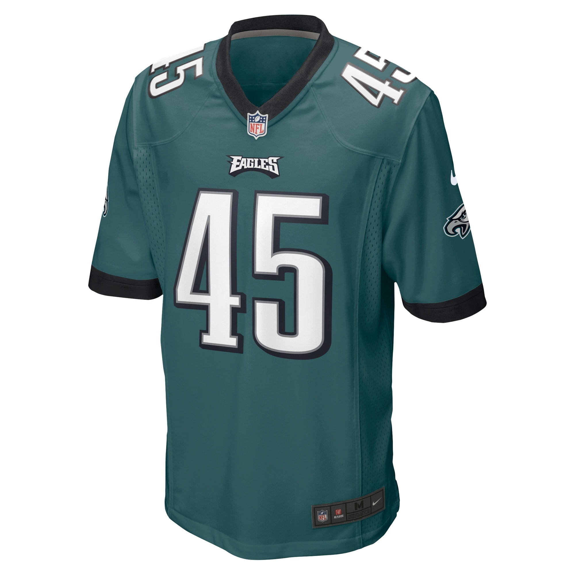 Rick Lovato Philadelphia Eagles Game Jersey - Midnight Green