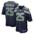 Richard Sherman Seattle Seahawks Retired Game Jersey - College Navy