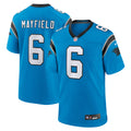 Baker Mayfield Carolina Panthers Alternate Player Game Jersey - Blue