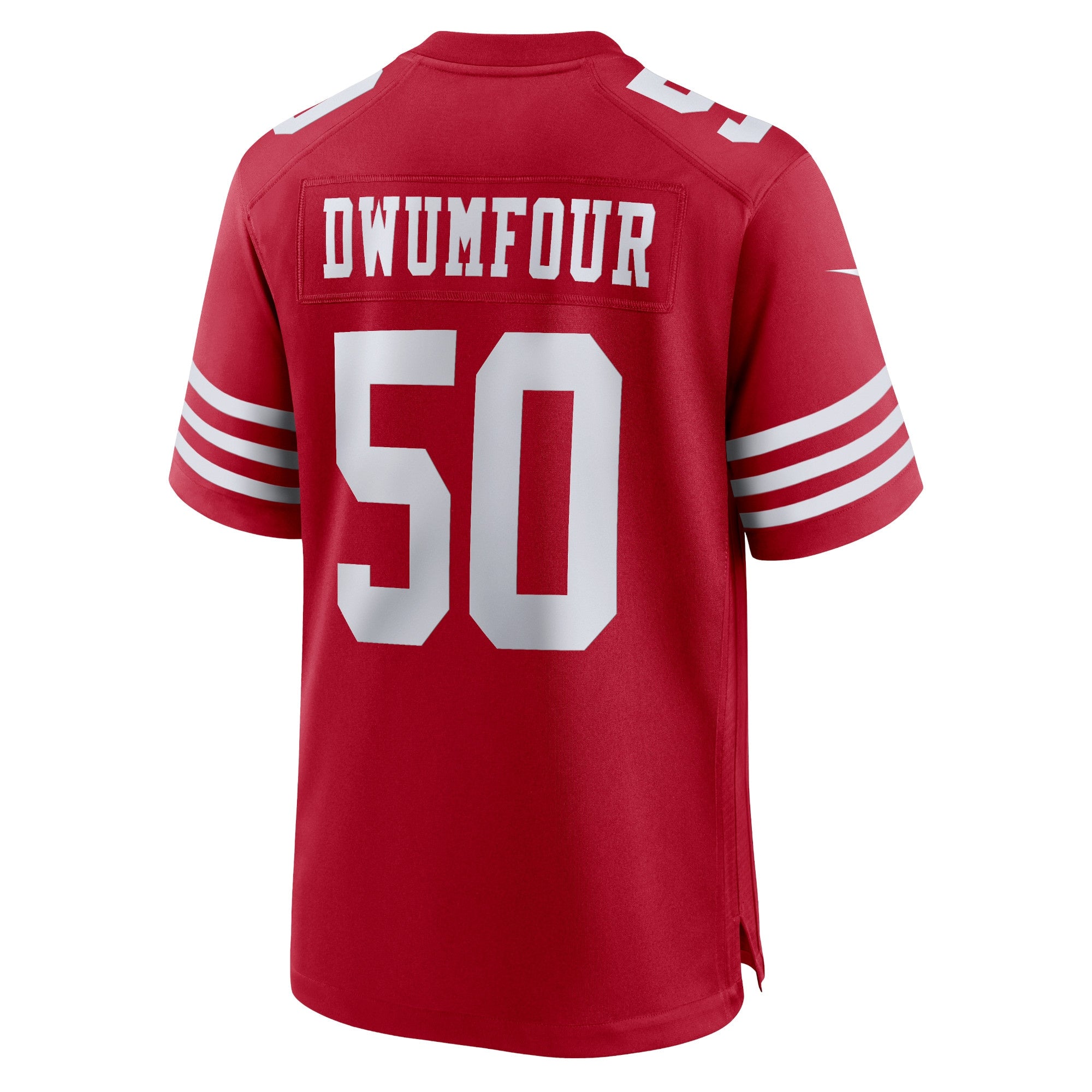 Michael Dwumfour San Francisco 49ers Home Game Player Jersey - Scarlet