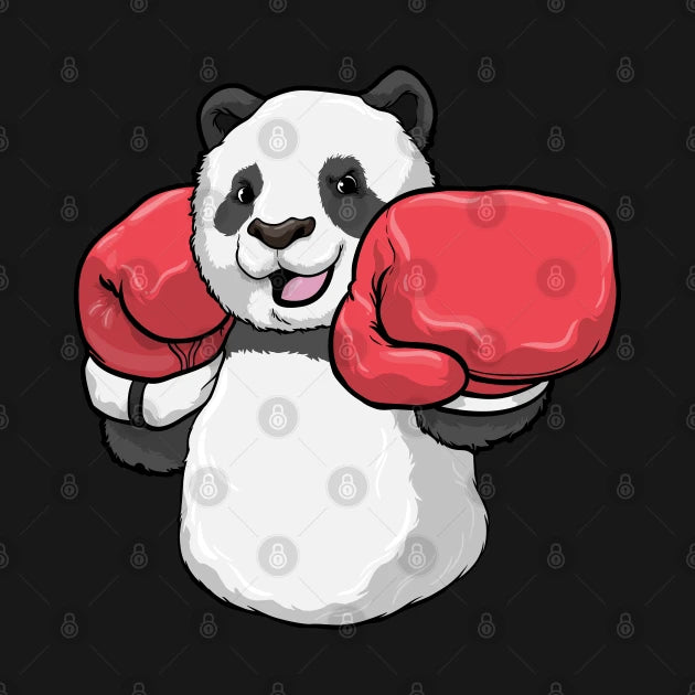 Panda Boxer Boxing Gloves Boxing Hoodie