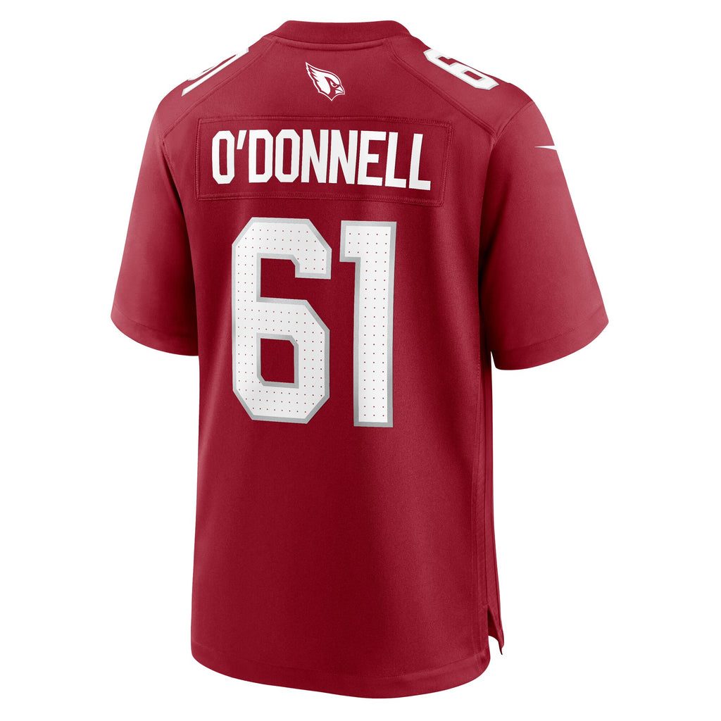 Carter O'Donnell Arizona Cardinals Team Game Jersey - ?Cardinal