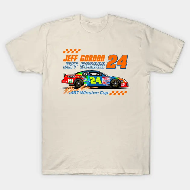 Jeff Gordon 24 Nascar Vintage T-Shirt