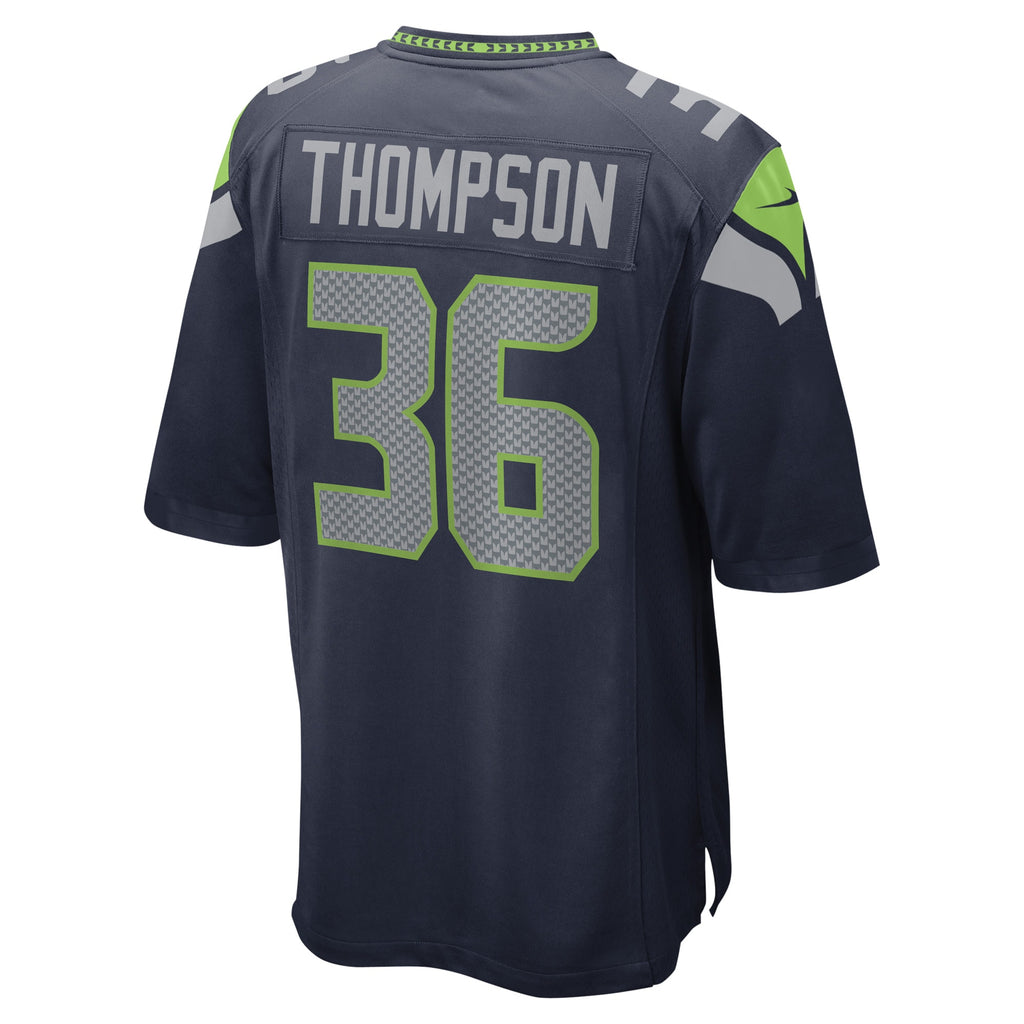 Darwin Thompson Seattle Seahawks Game Player Jersey - College Navy