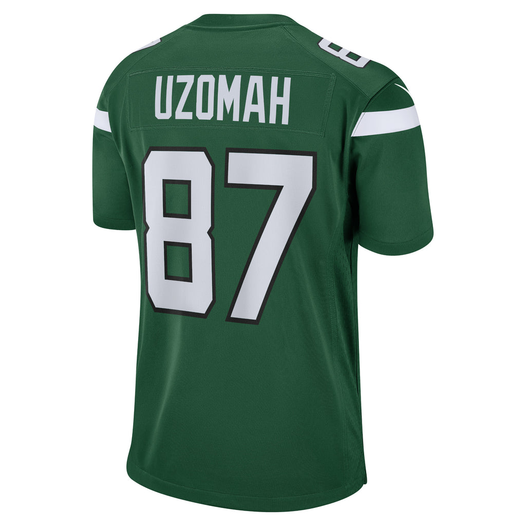 C.J. Uzomah New York Jets Player Game Jersey - Gotham Green