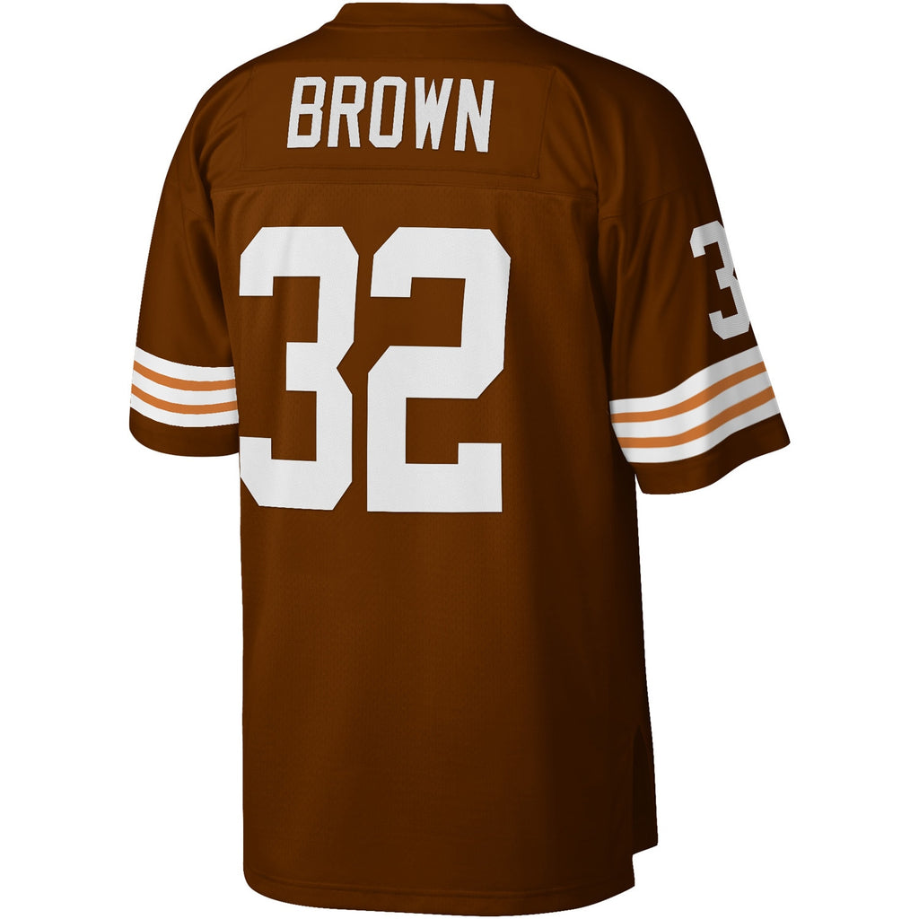 Jim Brown Cleveland Browns Mitchell & Ness Legacy Replica Jersey - Brown