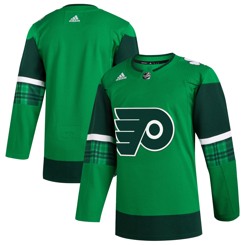Philadelphia Flyers 2023 St. Patrick's Day Primegreen Authentic Jersey - Kelly Green
