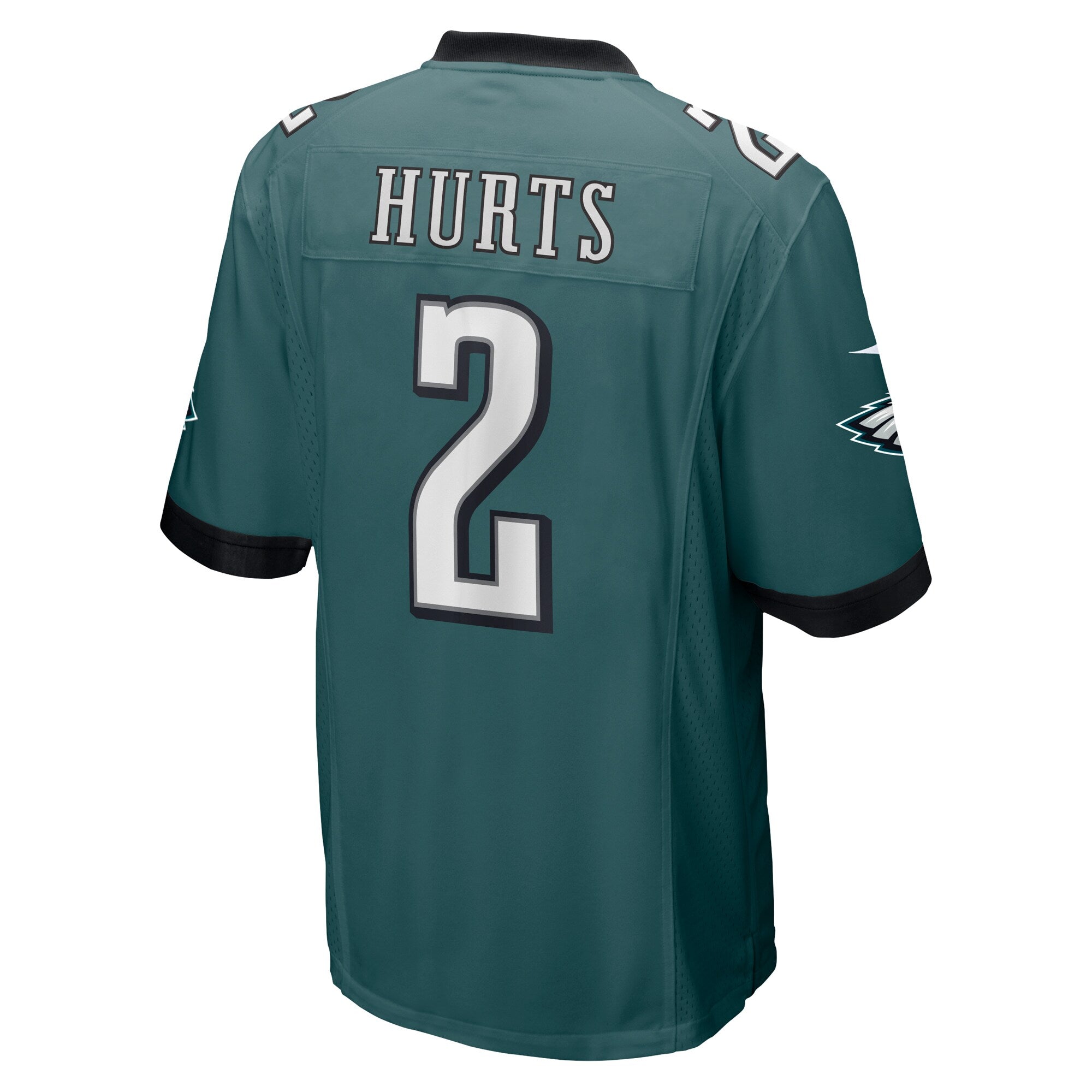 Jalen Hurts Philadelphia Eagles Game Player Jersey - Midnight Green
