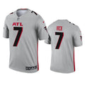 Men's Atlanta Falcons Michael Vick Inverted Legend Jersey - Silver