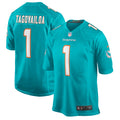 Tua Tagovailoa Miami Dolphins Game Jersey - Aqua