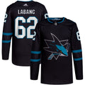 Kevin Labanc San Jose Sharks Alternate Primegreen Authentic Pro Jersey - Black
