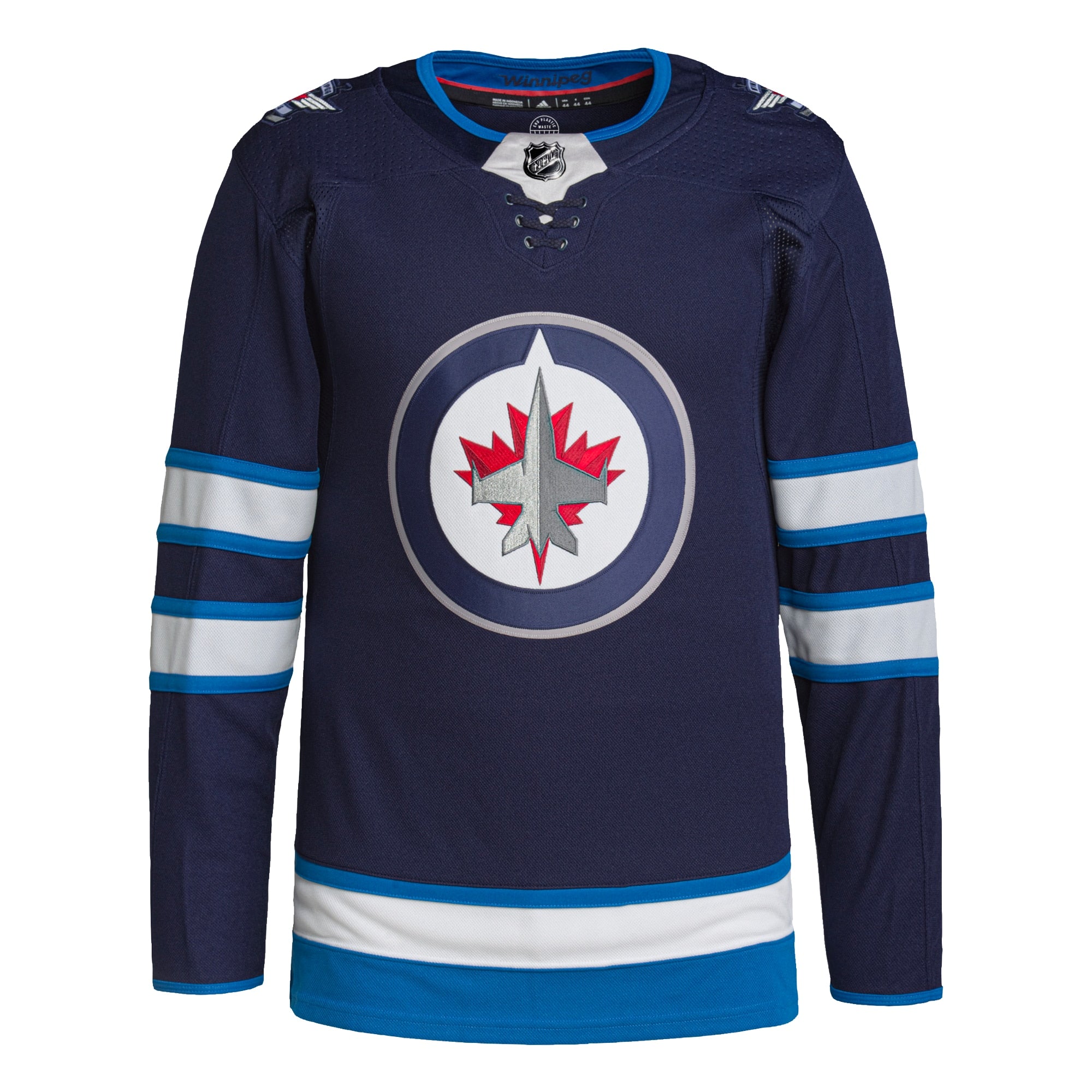 Winnipeg Jets Home Authentic Pro Jersey - Navy