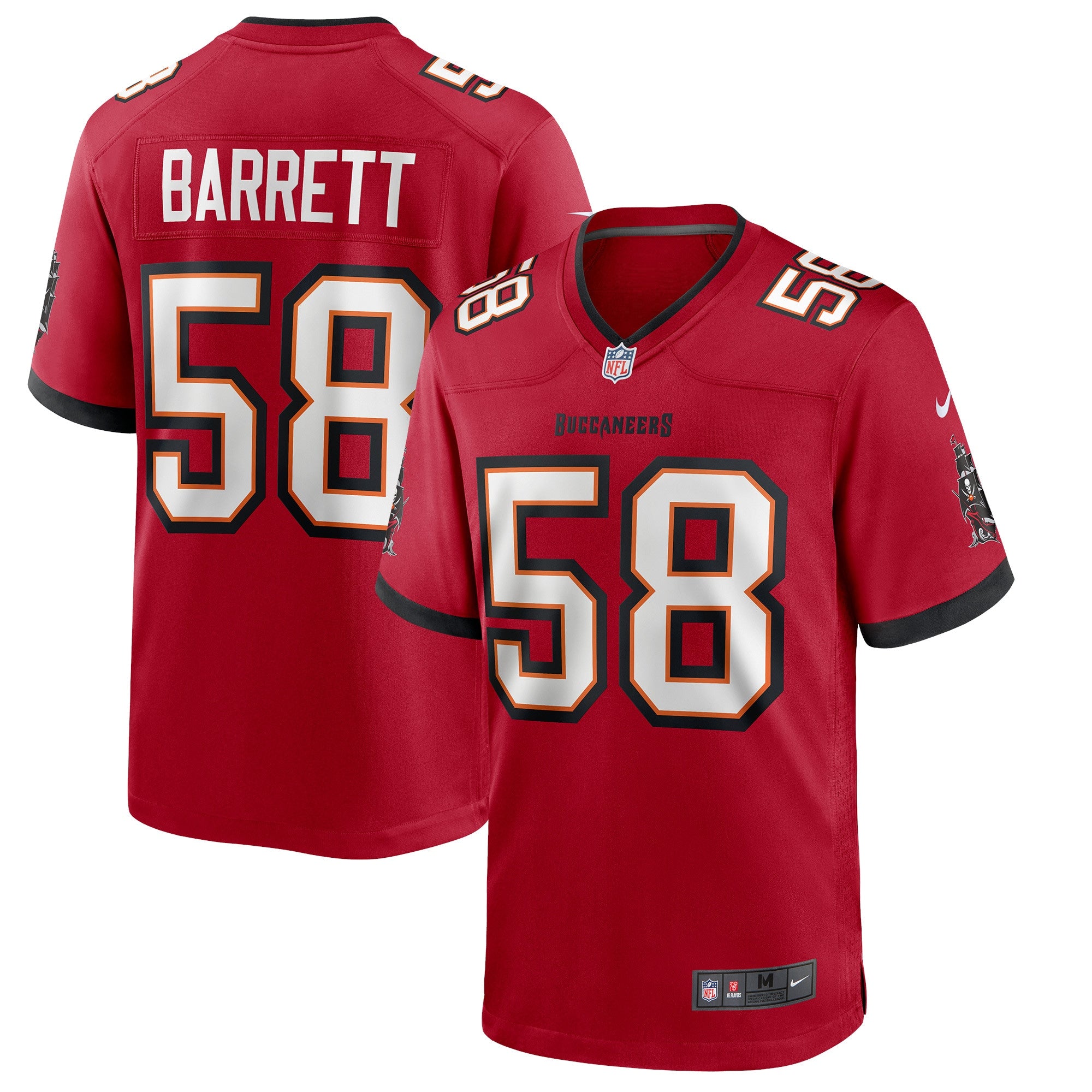Shaquil Barrett Tampa Bay Buccaneers Game Jersey - Red